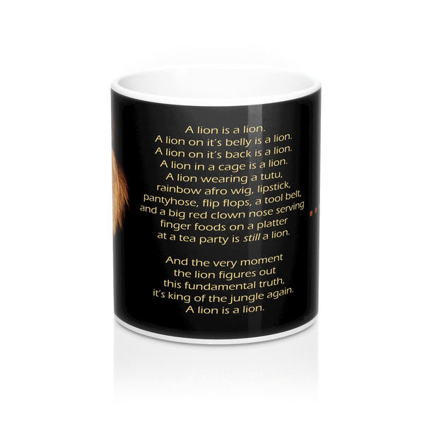2M - Mugs - Truth: A lion is a lion...