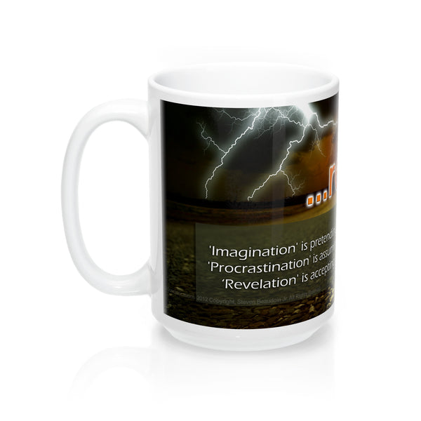 Mugs - ...revelation: 'Imagination' is pretending it did, and it started yesterday...
