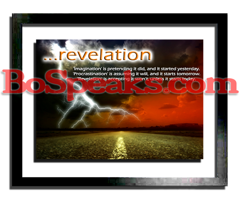 ...revelation (motivational print)