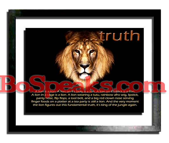 ...truth (motivational print)