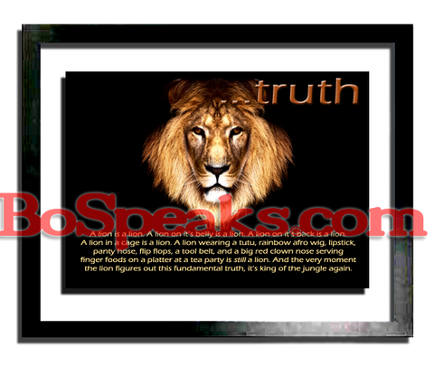 ...truth (motivational print)