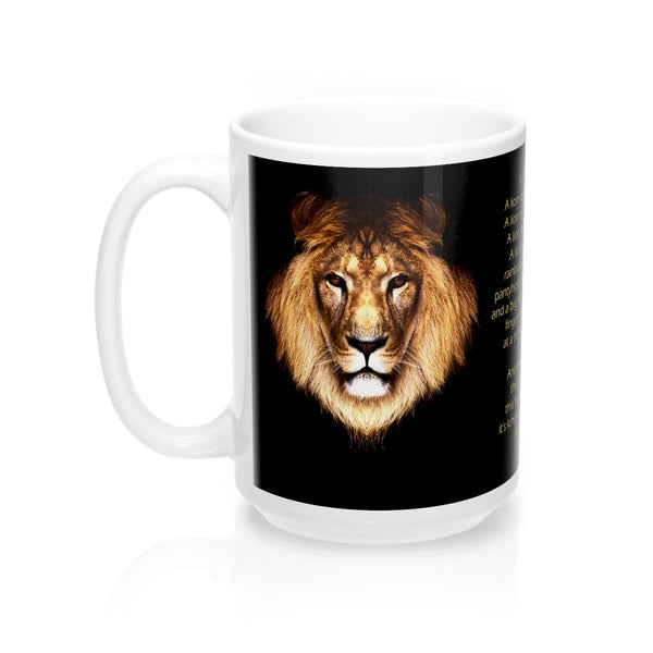 2M - Mugs - Truth: A lion is a lion...