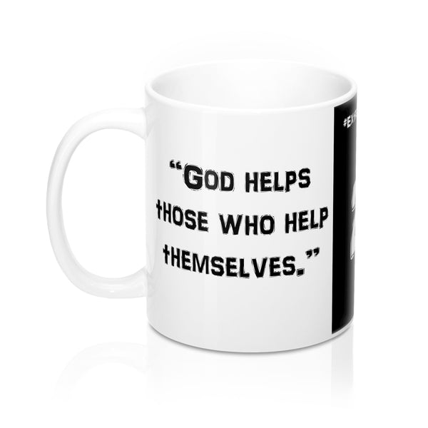 [#ExtraBiblicals 2] "God helps those who help themselves." (Mugs)